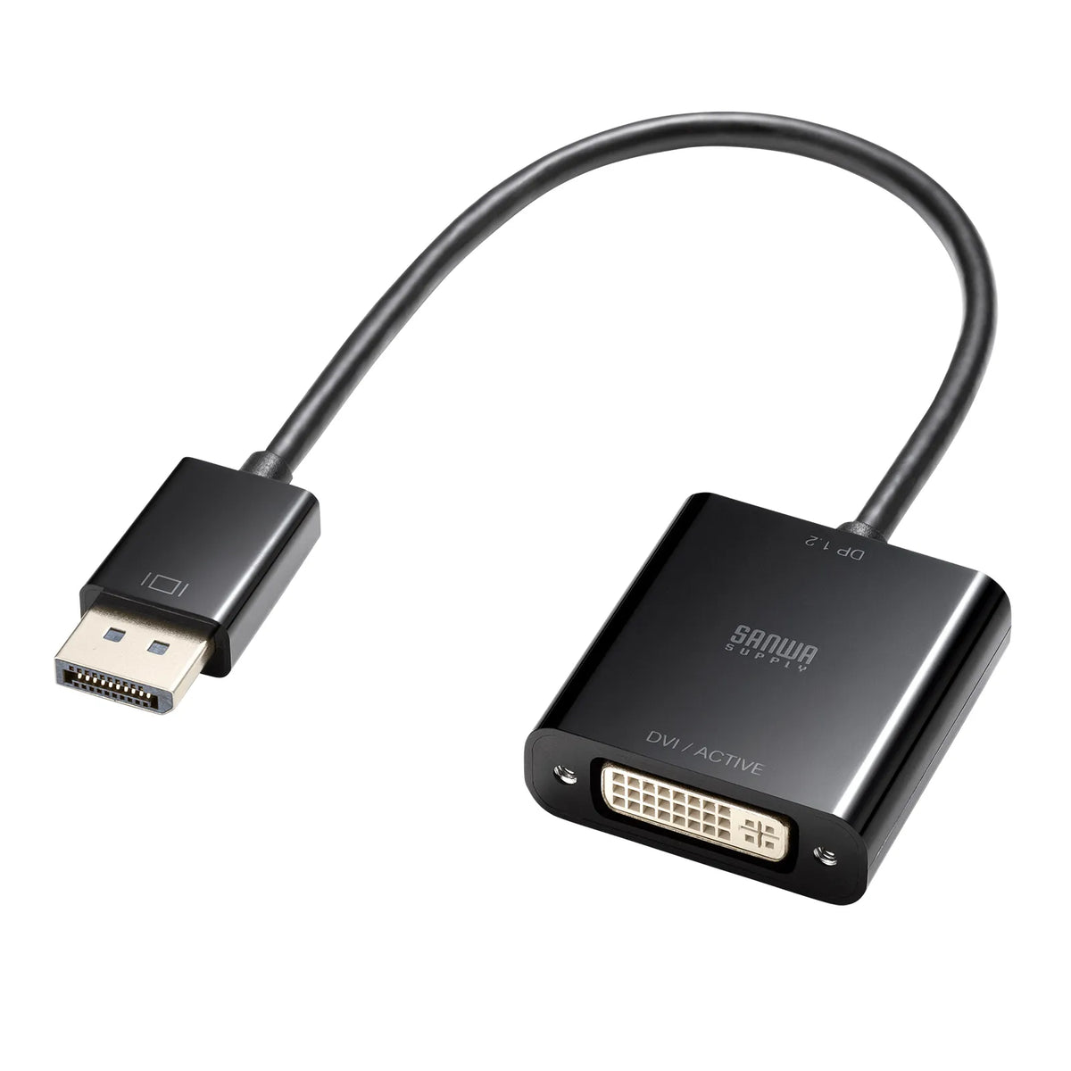 DisplayPort-DVI変換アダプタ(Activeタイプ) AD-DPDVA02