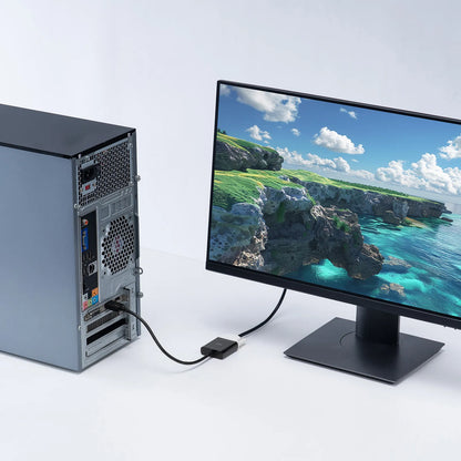 DisplayPort-DVI変換アダプタ(Activeタイプ) AD-DPDVA02