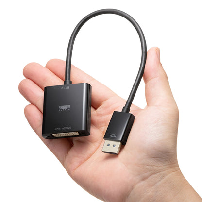 DisplayPort-DVI変換アダプタ(Activeタイプ) AD-DPDVA02