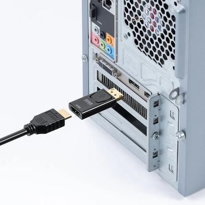 DisplayPort-HDMI 変換アダプタ(4K/60Hz対応) AD-DPPHD02