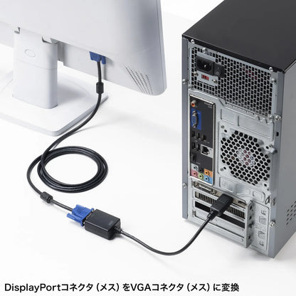 DisplayPort to VGA Conversion Adapter AD-DPV06
