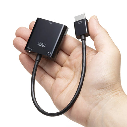 HDMI-to-VGA conversion adapter (with audio output) AD-HD23VGA