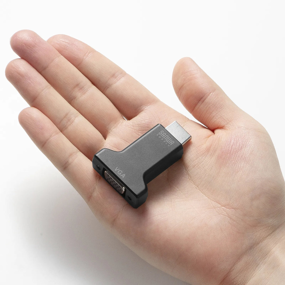HDMI-to-VGA conversion adapter (with audio output) AD-HD33VGA