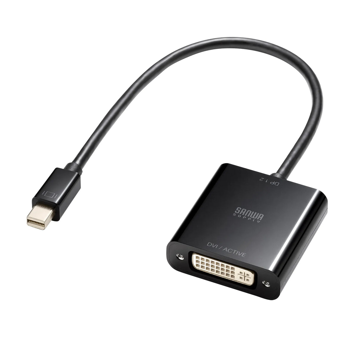Mini DisplayPort-DVI変換アダプタ(Activeタイプ) AD-MDPDVA02