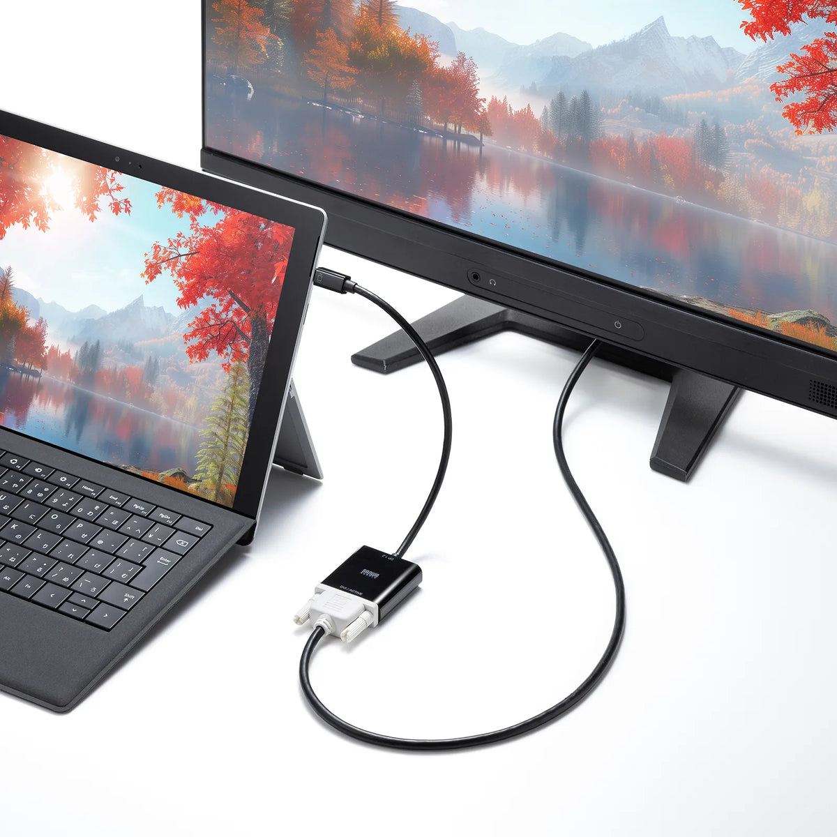 Mini DisplayPort-DVI変換アダプタ(Activeタイプ) AD-MDPDVA02