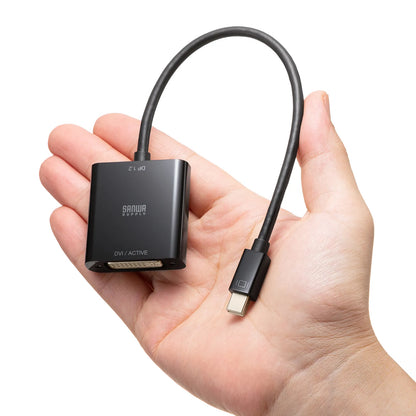 Mini DisplayPort-DVI変換アダプタ(Activeタイプ) AD-MDPDVA02