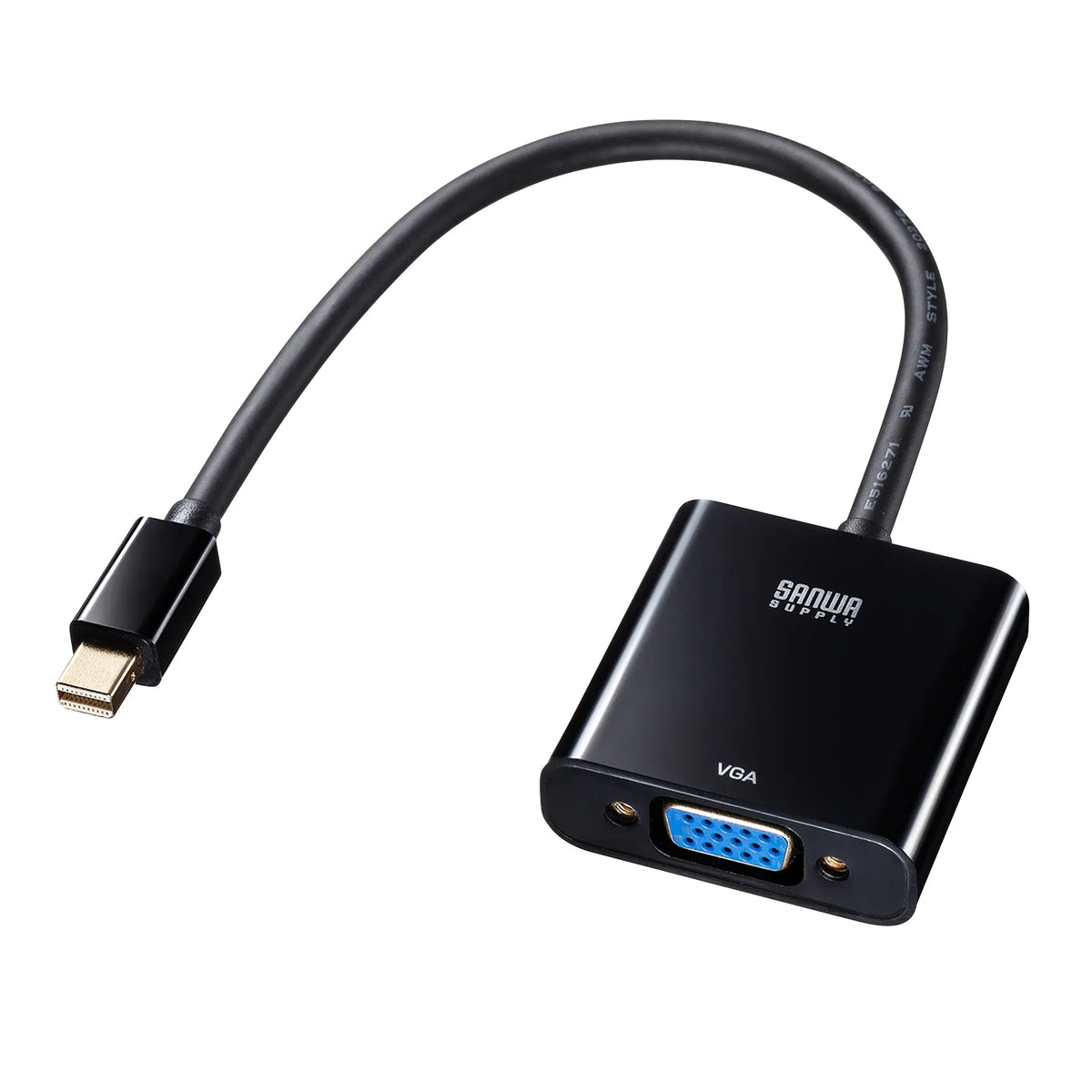Mini DisplayPort to VGA conversion adapter AD-MDPV02