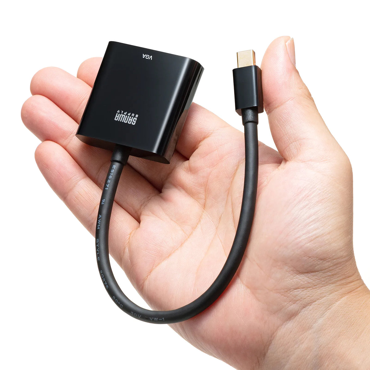 Mini DisplayPort to VGA conversion adapter AD-MDPV02