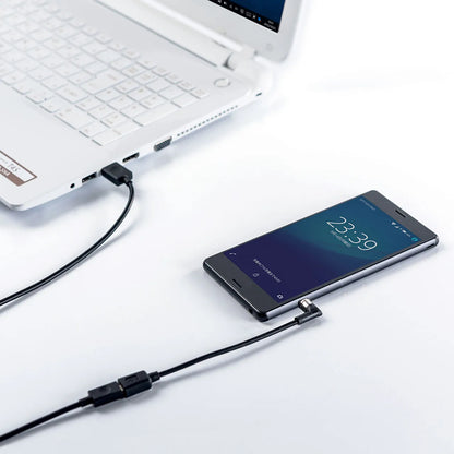 Magnet detachable microUSB conversion adapter cable AD-MMG01