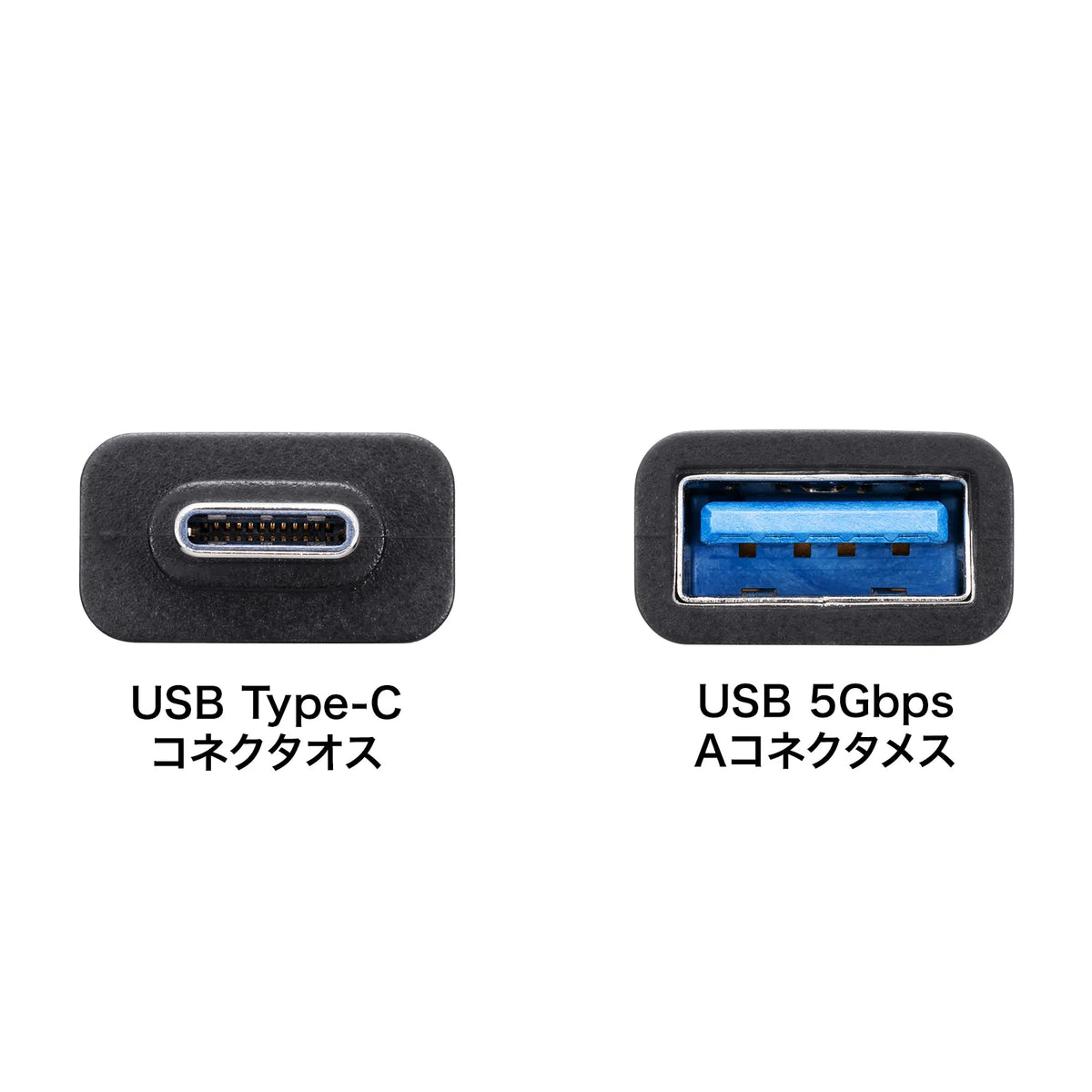 USB 5Gbps Type-C Conversion Adapter (A to C, Resin Connector) AD-USB32CAF