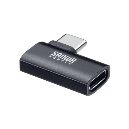 Type-C Conversion Adapter (C to C, L-shaped side insertion, 40Gbps, 240W) AD-USB35CCFLY