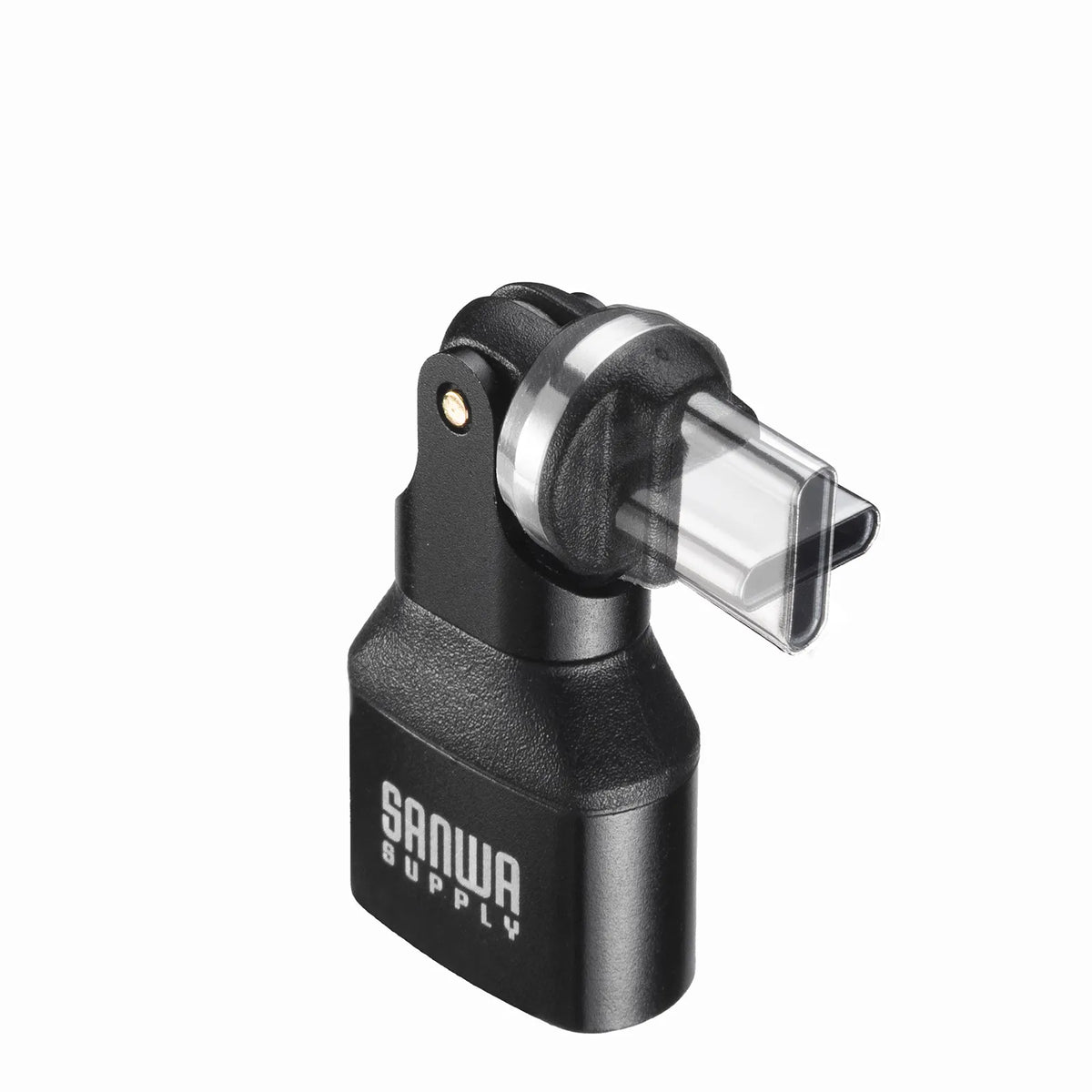USB2.0 Type-C変換アダプタ（AtoC・540度回転） AD-USB37CAFBK