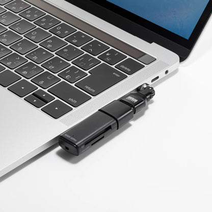 USB2.0 Type-C変換アダプタ（AtoC・540度回転） AD-USB37CAFBK