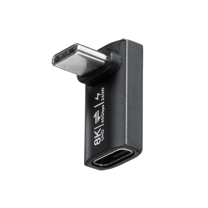 Type-C変換アダプタ（CtoC・L字垂直・40Gbps・240W） AD-USB38CCFL