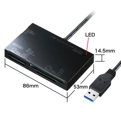 USB 3.0 Card Reader ADR-3ML35BK