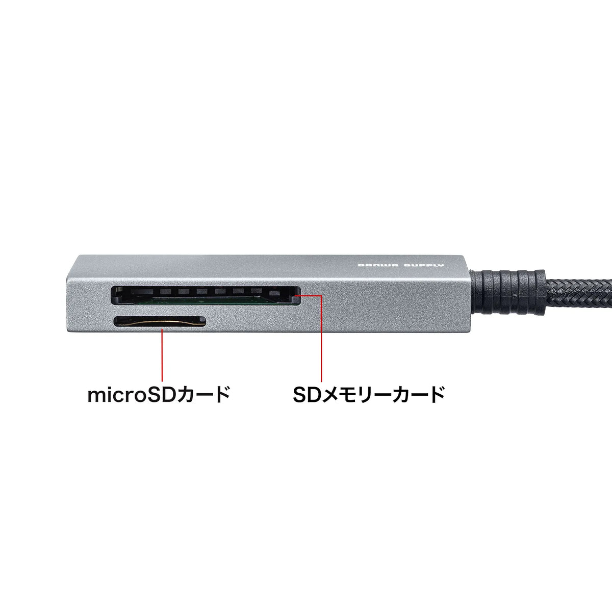 USB 3.2 Gen1 Card Reader ADR-3MSD2S