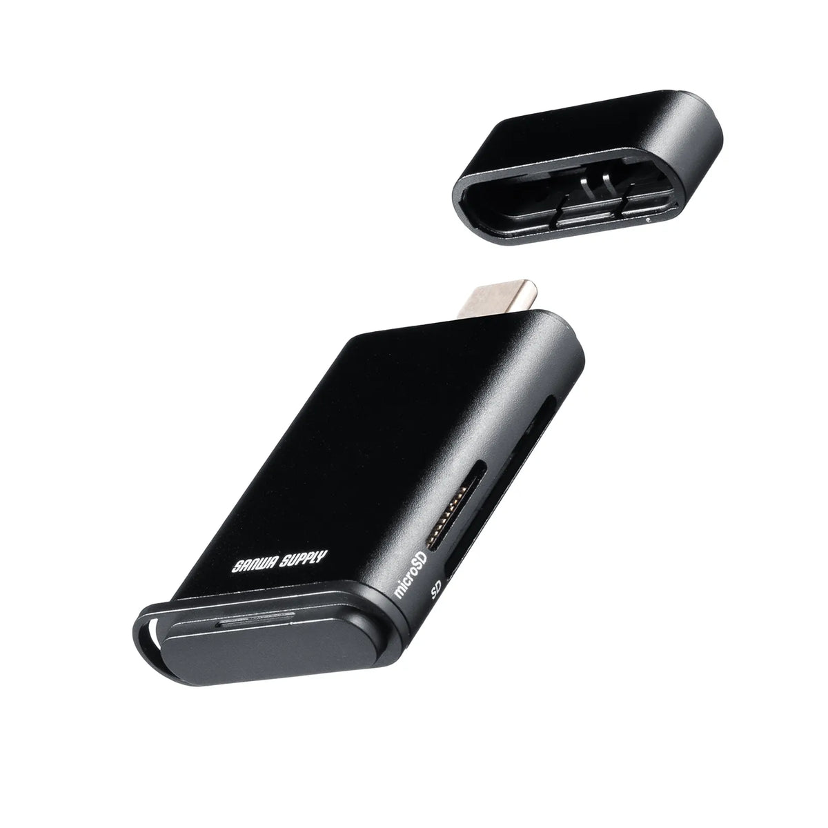 USB 10Gbps Type-C カードリーダー ADR-5TCMSD2BK