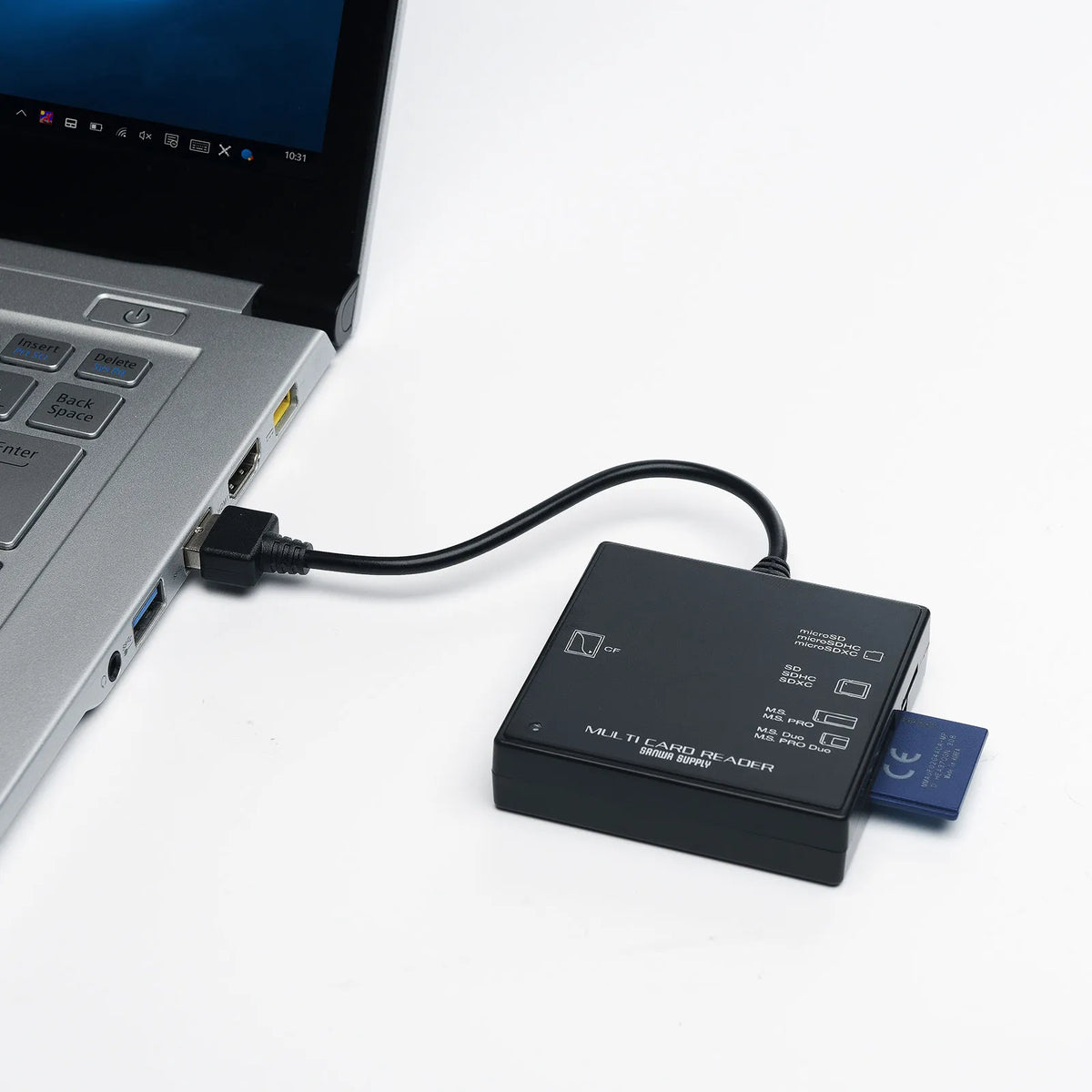 USB2.0 カードリーダー ADR-ML23BKN