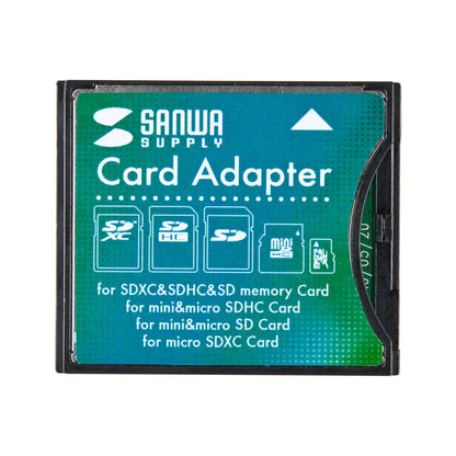 SDXC to CF conversion adapter ADR-SDCF2