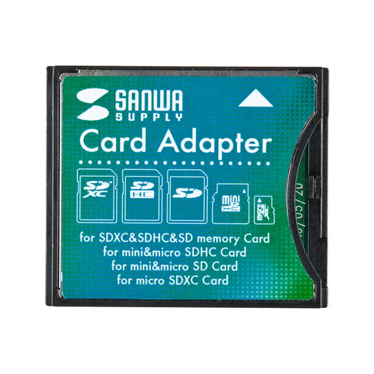 SDXC to CF conversion adapter ADR-SDCF2