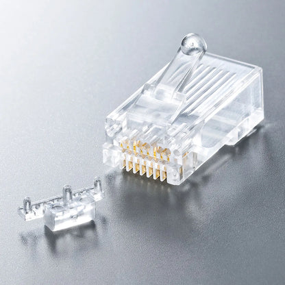 Category 6A RJ-45 connector (for solid wire) ADT-6ARJ-100
