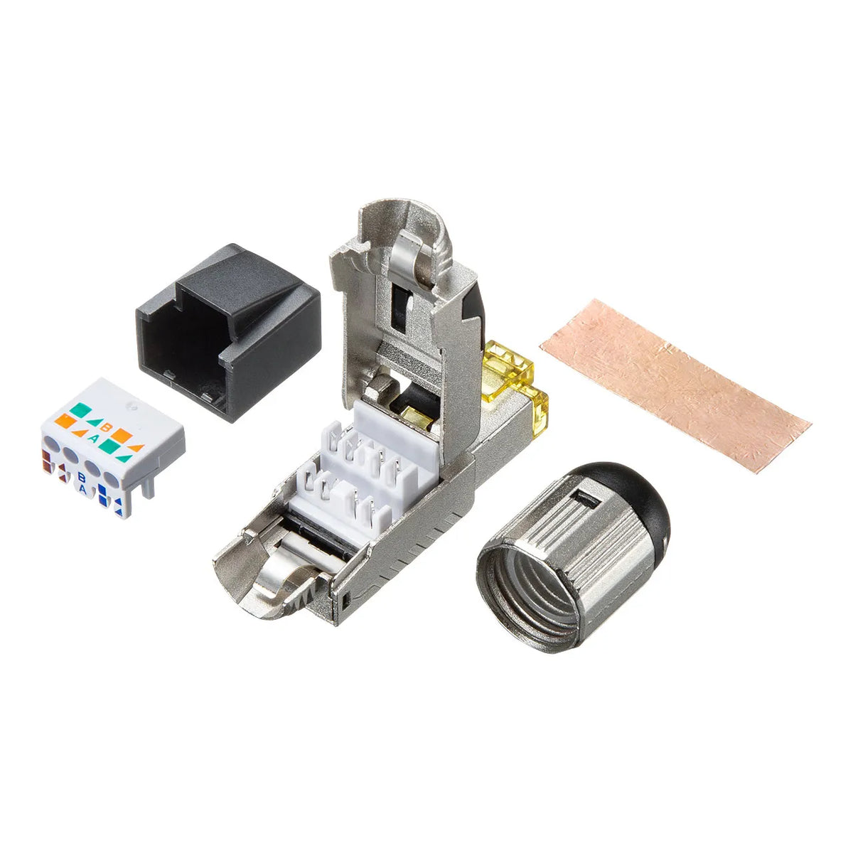 カテゴリ6A RJ-45シールドコネクタ ADT-6ARJFS