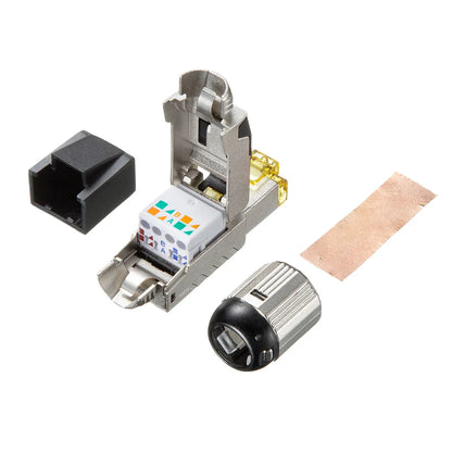 カテゴリ6A RJ-45シールドコネクタ ADT-6ARJFS