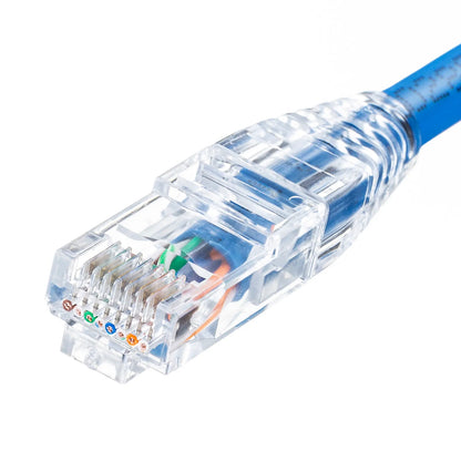 RJ-45 connector (Category 6A, through-type, V-latch, with boot) ADT-6ARJKNH-100