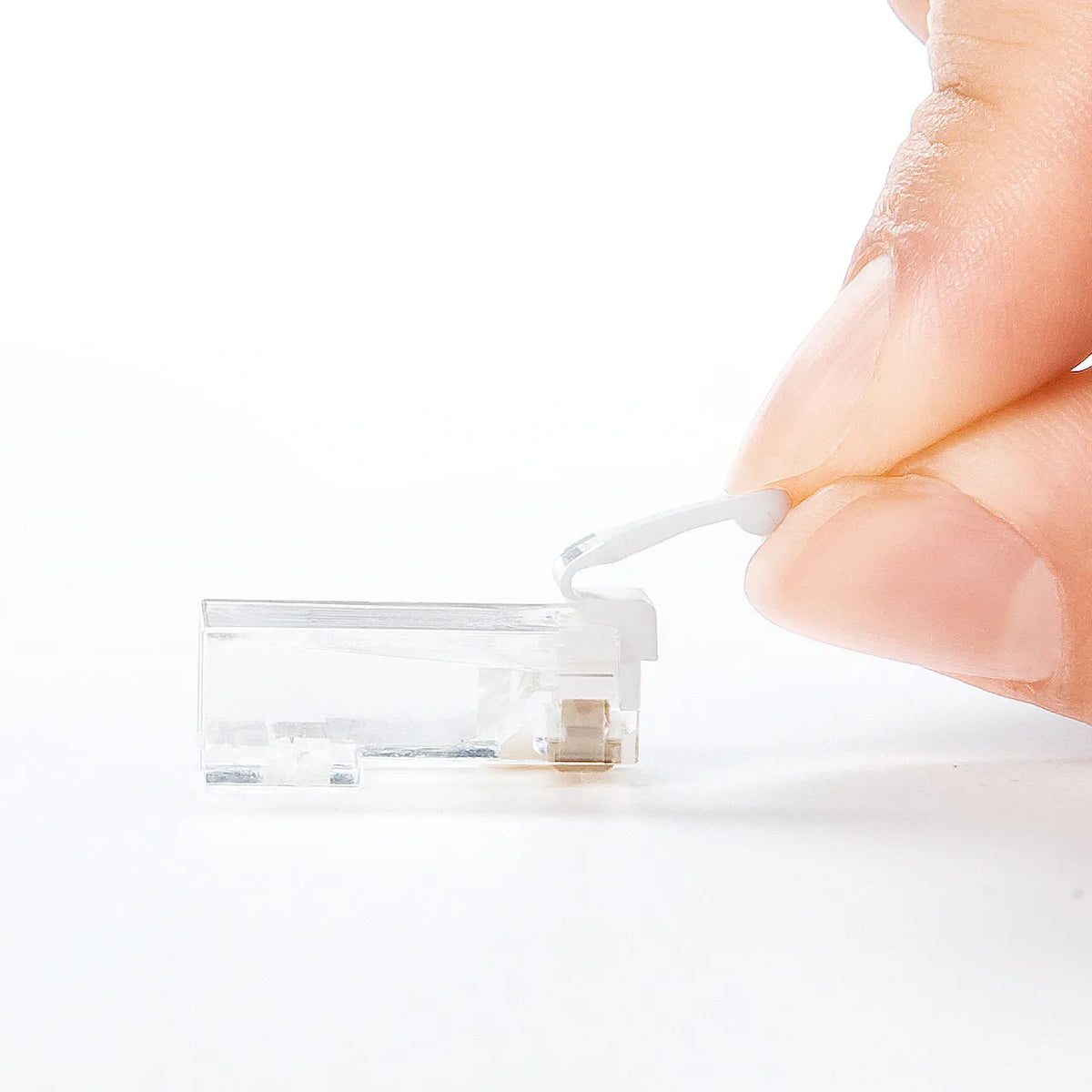ツメ折れ防止カテゴリ6RJ-45コネクタ ADT-6RJTS-10