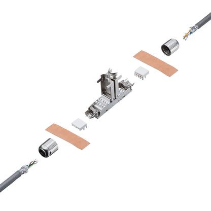 CAT6A Field Relay Adapter ADT-EX-6AFSTP