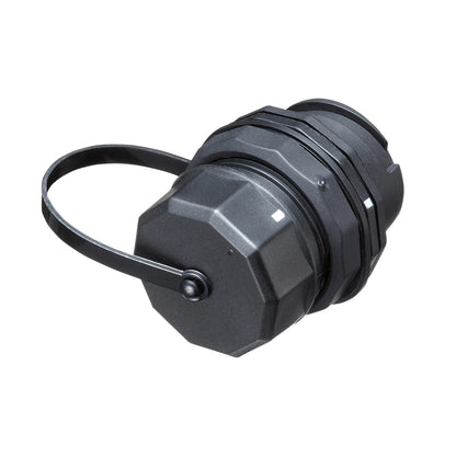 Panel-mount compatible RJ-45 relay adapter (Category 6A, STP, waterproof and dustproof) ADT-EX-6ASTPWPC