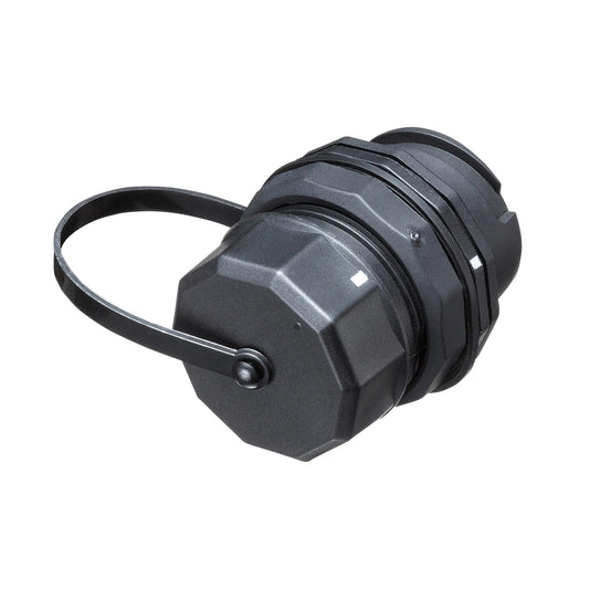 Panel-mount compatible RJ-45 relay adapter (Category 6A, STP, waterproof and dustproof) ADT-EX-6ASTPWPC