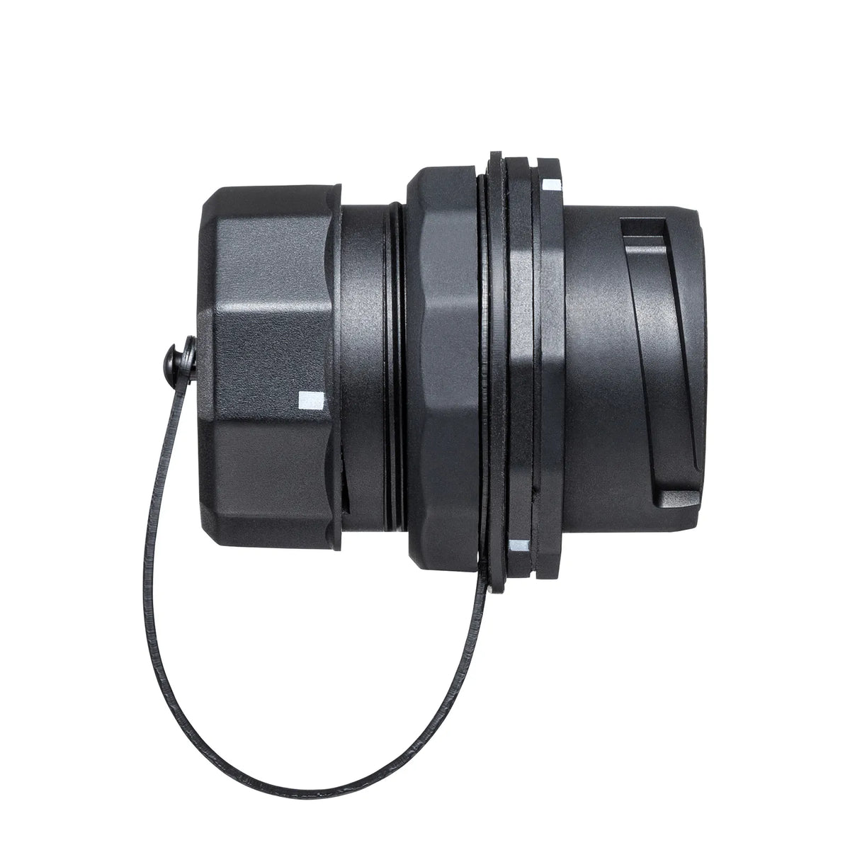 Panel-mount compatible RJ-45 relay adapter (Category 6A, STP, waterproof and dustproof) ADT-EX-6ASTPWPC