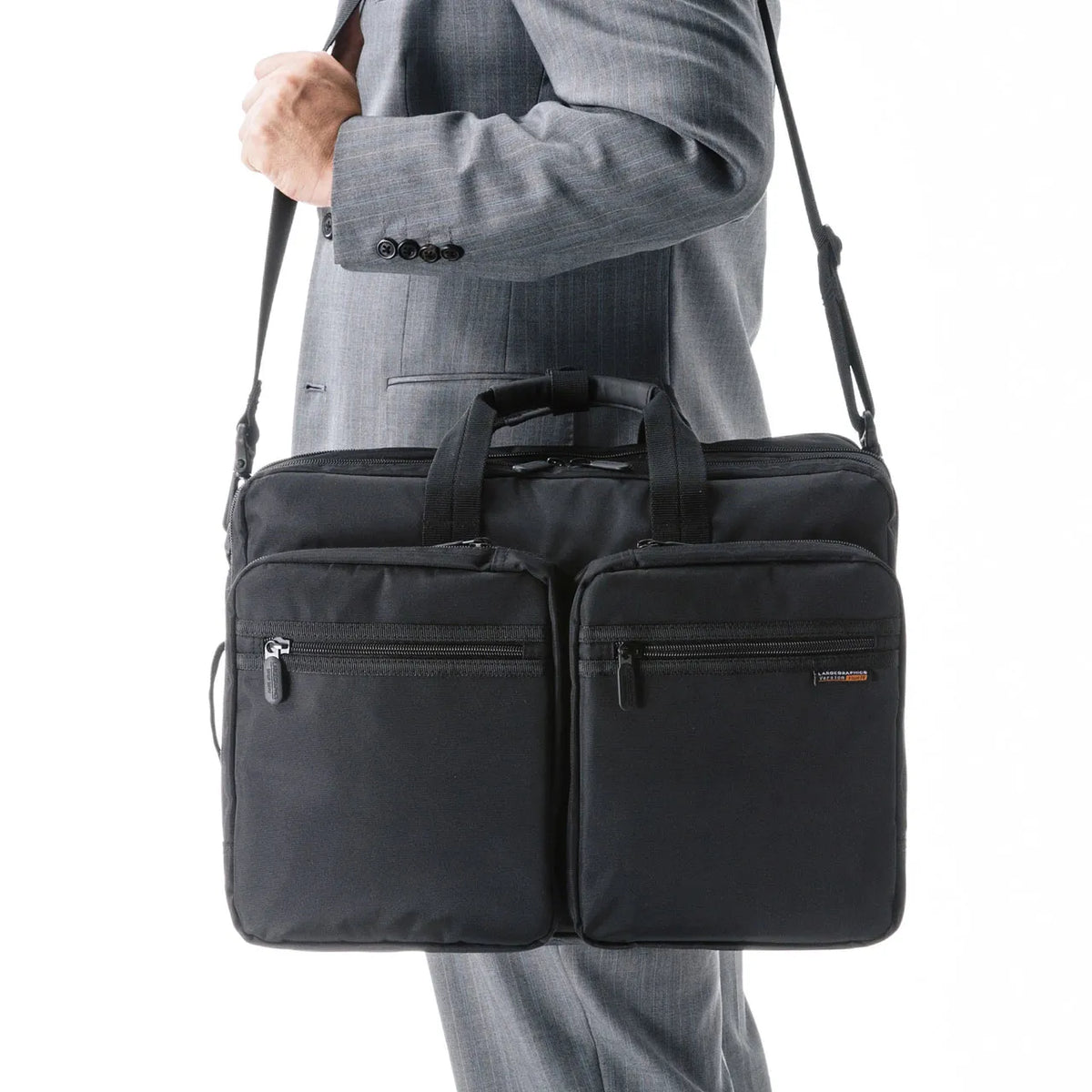 3-Way Business Bag (Large, for Business Trips) BAG-3WAY22BK