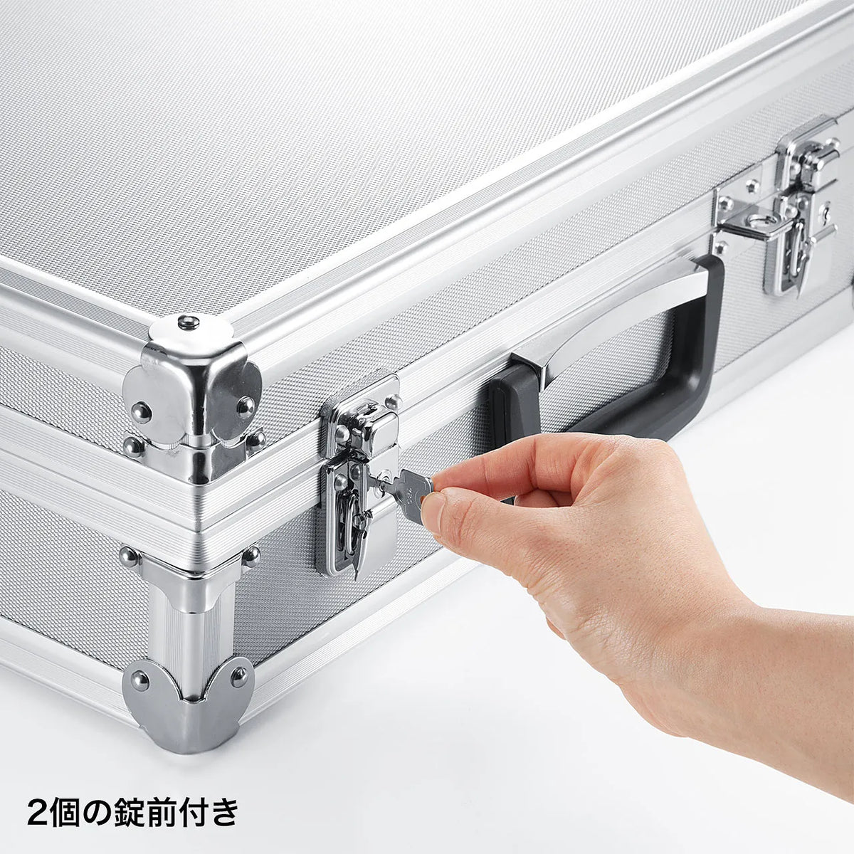 Security-enhanced aluminum case BAG-AL5SL