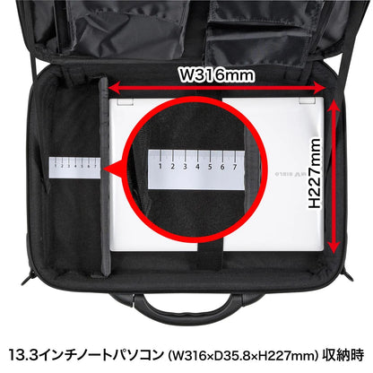 Semi-hard PC case BAG-EVA5BKN