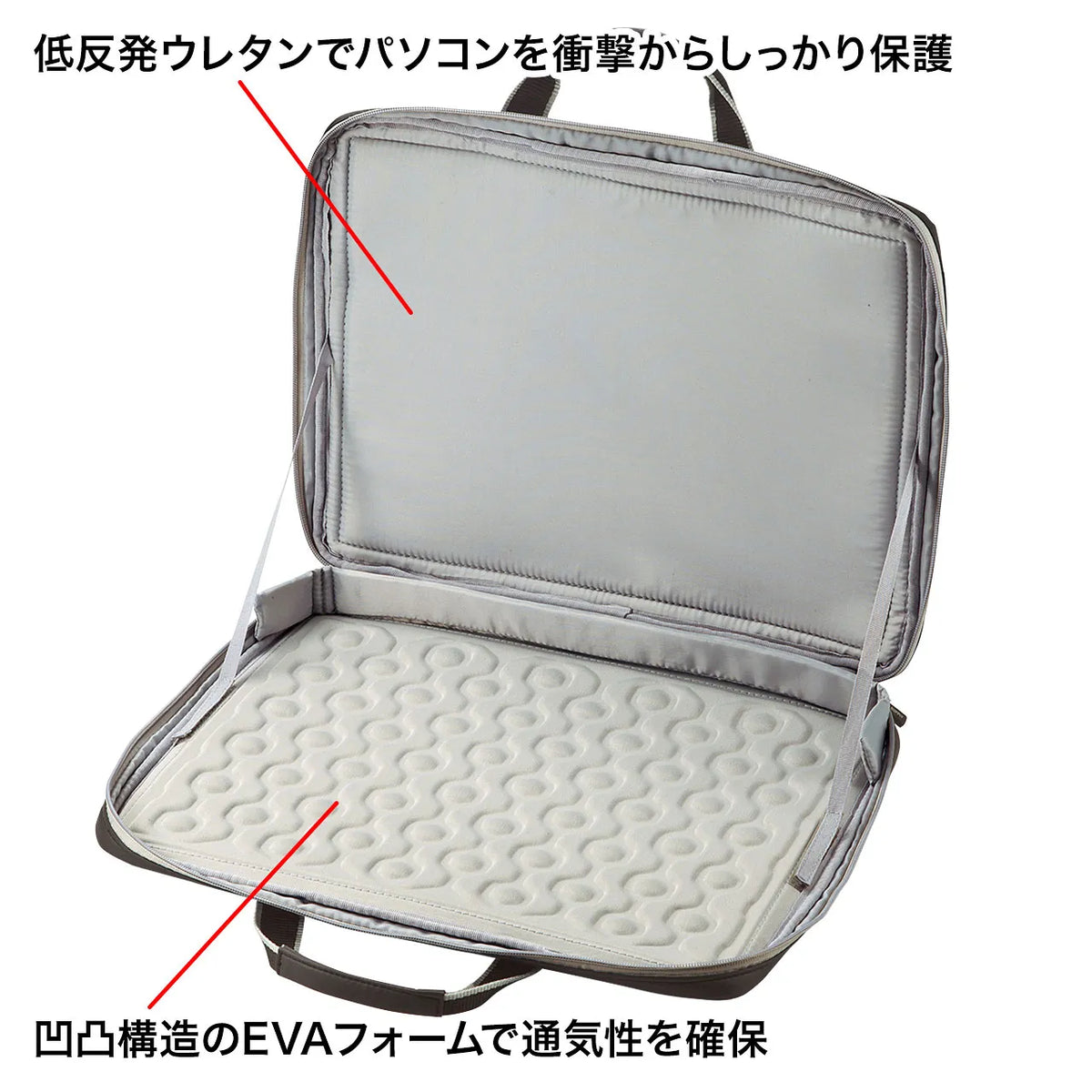 Shock-absorbing PC case (15.6-inch widescreen) BAG-P20BK2