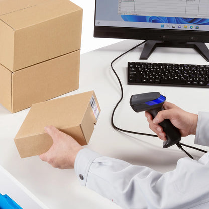 2D Barcode Reader (with stand, QR code compatible) BCR-2D10GY