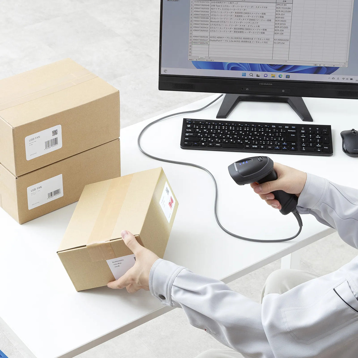 2D Barcode Reader (with Verification Function) BCR-2D12