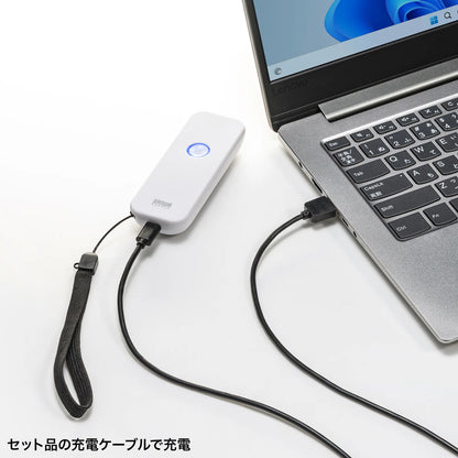 Bluetooth1次元バーコードリーダー BCR-BT1D8W