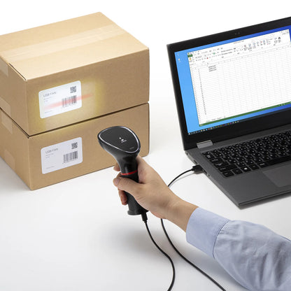 Wireless 2D Barcode Reader (Bluetooth Compatible) BCR-BT2D4BK