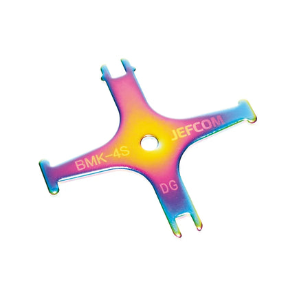 Panel-mounted multi-key (rainbow color) BMK-4S-RB