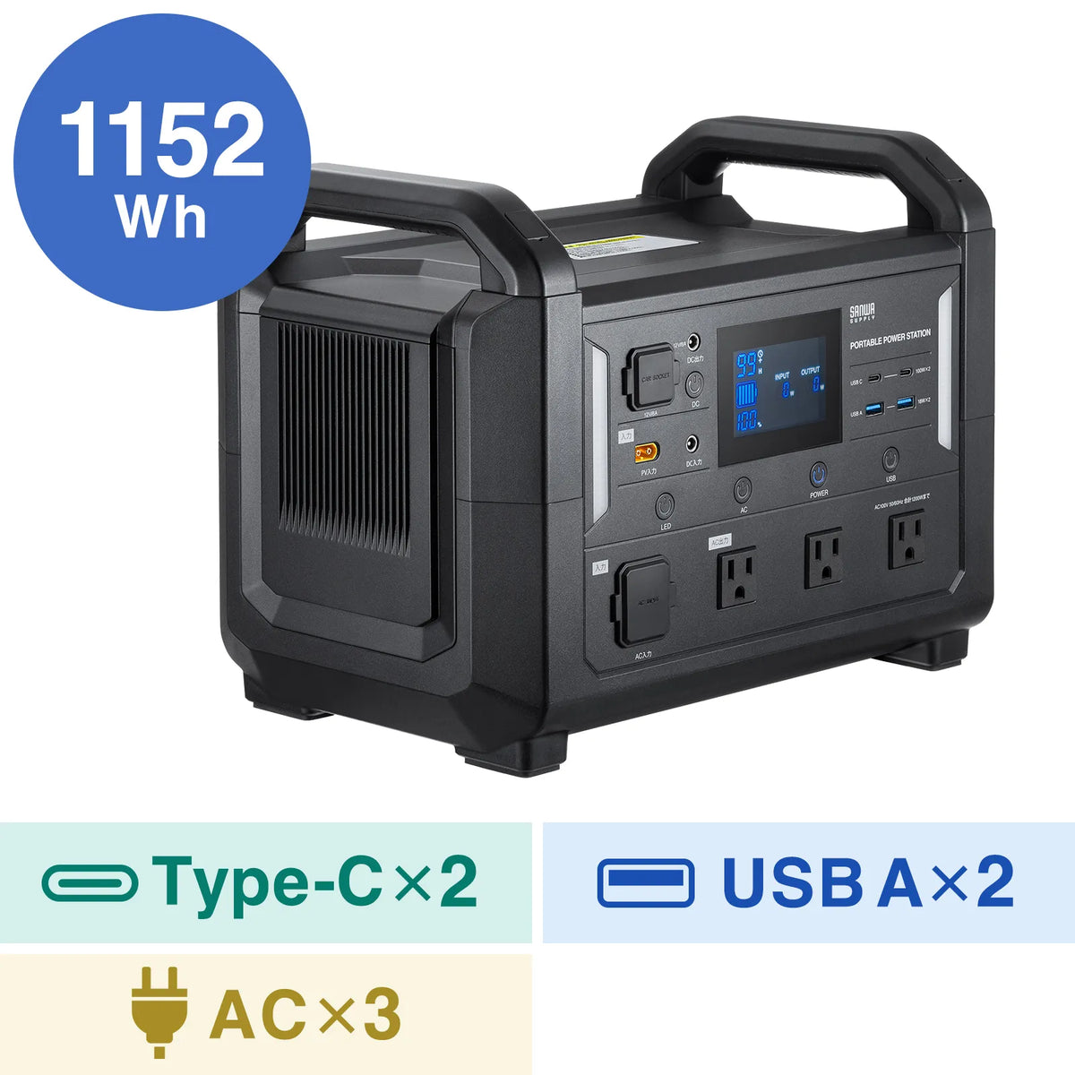 Portable Power Station (1152Wh) BTL-RDC30