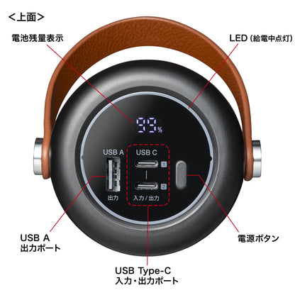 USB PD compatible mobile battery (25000mAh, PD100W) BTL-RDC31