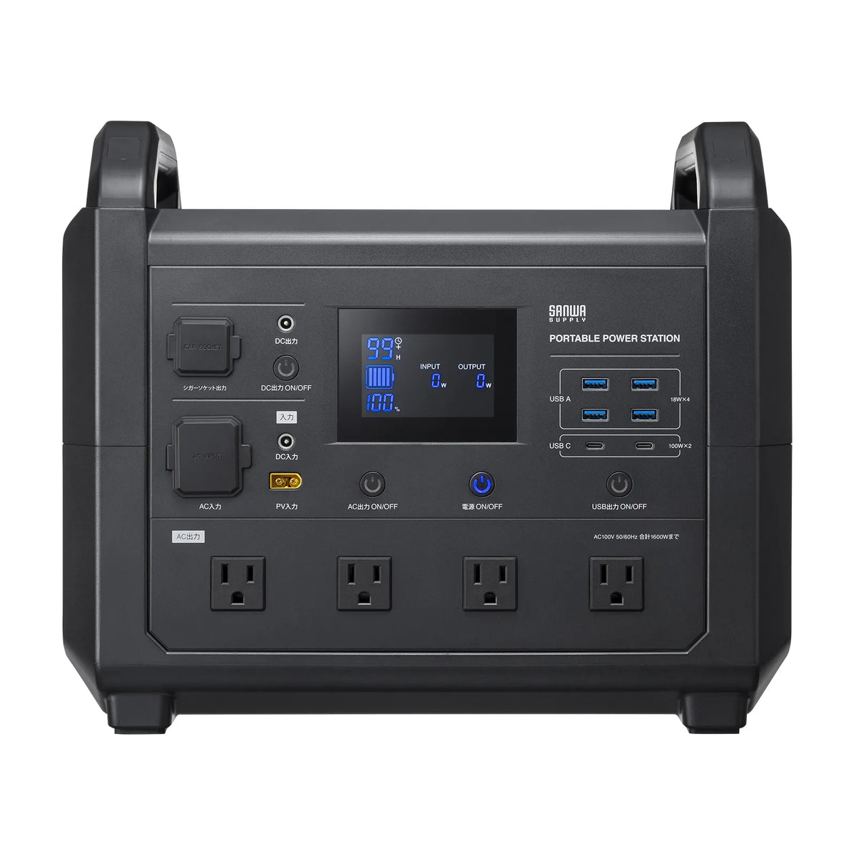 Portable Power Station (1536Wh, AC 1600W) BTL-RDC38