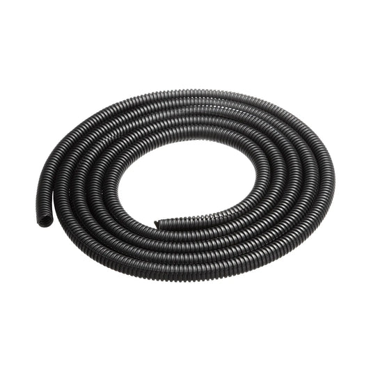 Corrugated tubing (black, 2m roll, inner diameter 7.4mm) CA-302