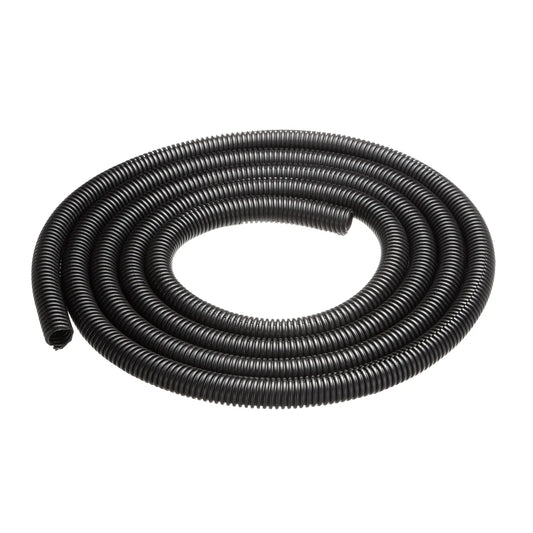 Corrugated tubing (black, 2m roll, inner diameter 10.7mm) CA-303