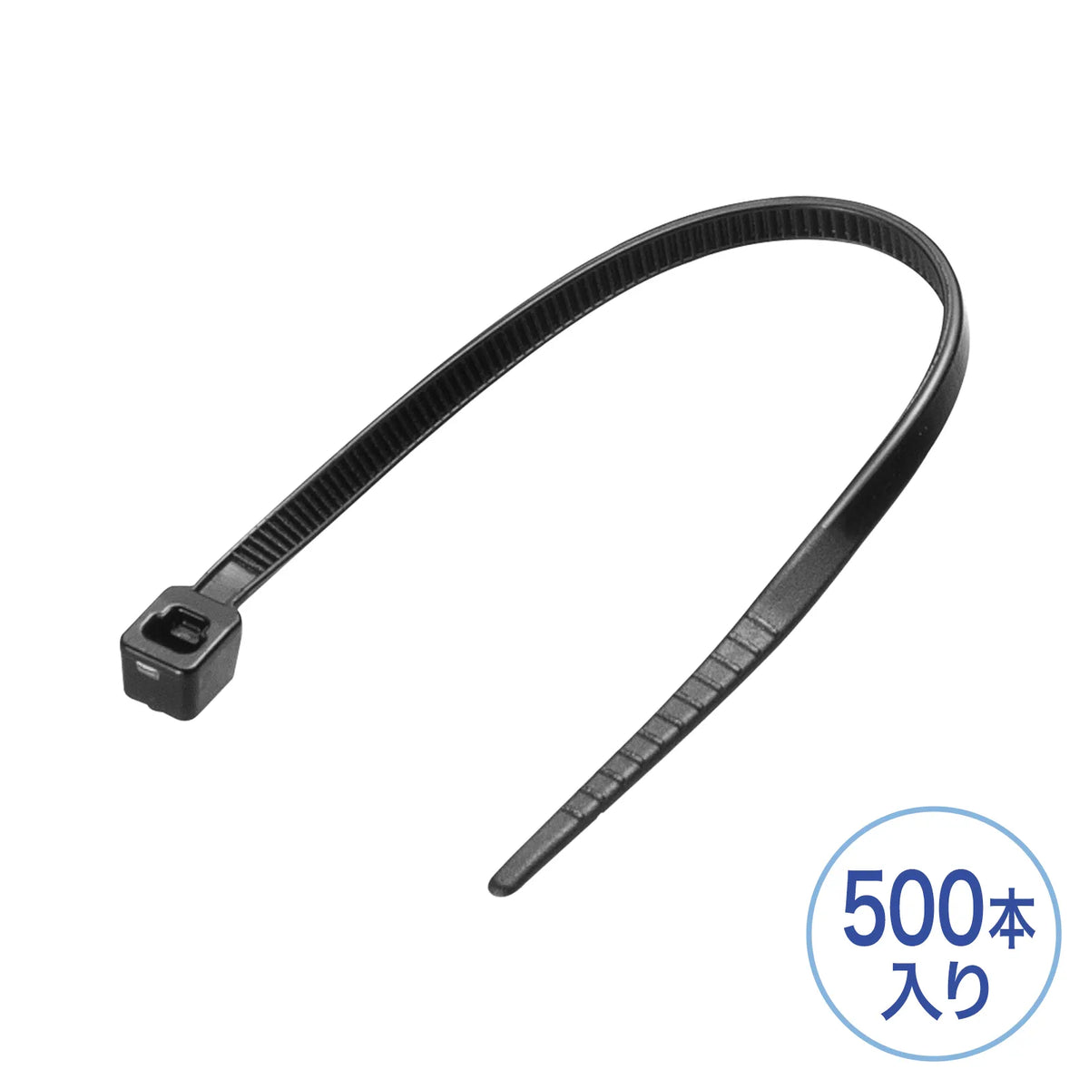 Cable ties (outdoor use, weather resistant, 100mm length, 2.5mm width, 500 pieces) CA-621UV-500