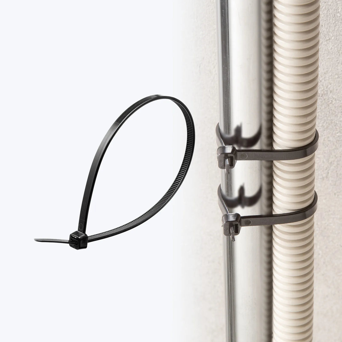 Cable ties (outdoor use, weather resistant, 250mm length, 4.8mm width, 50 pieces) CA-624UV
