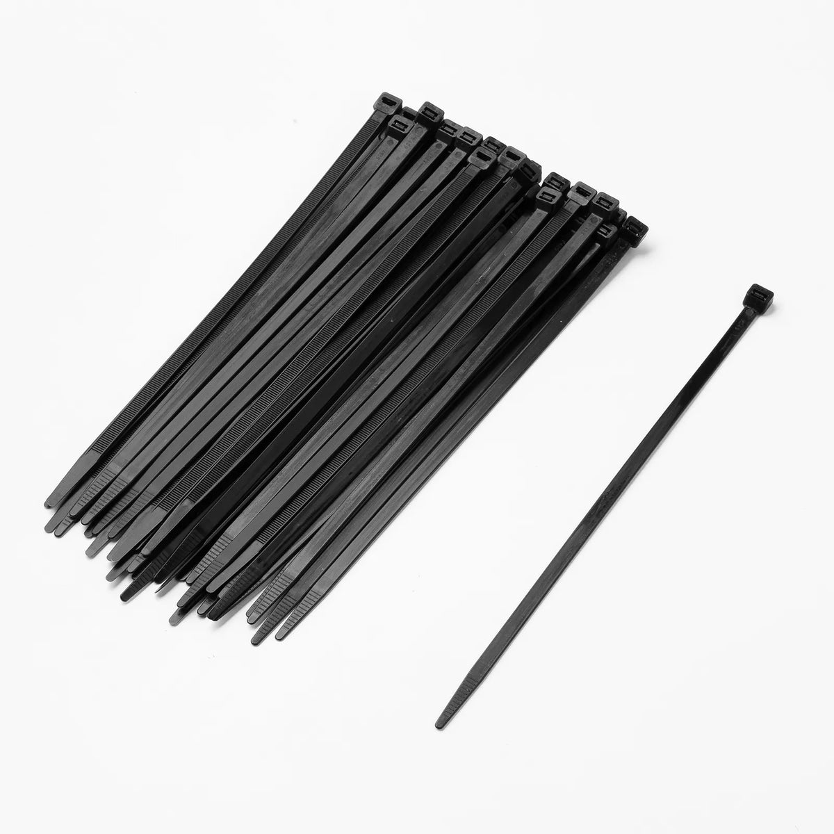 結束バンド（屋外用・耐候性・長さ300mm・幅7.6mm・50本入り） CA-625UV